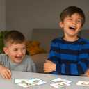 2 x Travel Games Portable Set for Kids Ages 5-10, 54 Family Group Road Trip Games Activities, Online Content Included