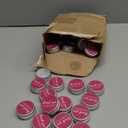 MTLEE 50 Pcs Fuchsia Wedding Candles Gift Wedding Favors Baby Shower Gifts for Guests 1 oz Lavender Scented Soy Wax Candles Bulk Aromatherapy Party Favors for Bridal Baby Shower