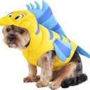 Disney Little Mermaid: Flounder Pet Costume for For Dogs or Cats by Rubies, Large