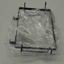 Metal Trash Bag Holder, Trash Bag Holder for Cabinet Door Plastic Bag Holder Over The Cabinet Door Under Sink Garbage Bag Holder Hanging Rubbish Bag Holder for Kitchen, Office, Dorm(black)