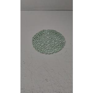 Kitchen Placemat Heat Table Mat Hollow Design Table Placemat Anti-scalding Table Protector for Home (Color Green) 4 Pack