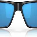Costa Del Mar Men's Rincon Fishing and Watersports Rectangular Sunglasses
