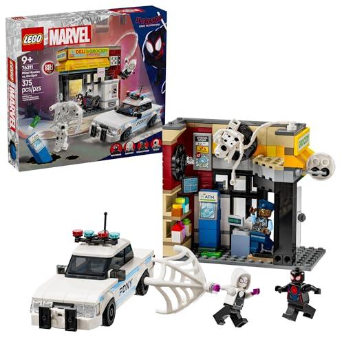 LEGO Marvel Spider-Verse Miles Morales vs. The Spot Building Toy Set - Marvel Superhero Toy for Kids, Boys and Girls, Ages 9+ - with 4 Minifigures - Gift Idea for Birthday - 76311