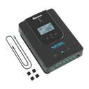 Renogy Rover 30A 12V/24V Auto DC Input MPPT Solar Charge Controller Parameter Adjustable LCD Display Solar Panel Regulator fit for Gel Sealed Flooded and Lithium Battery, Rover 30A,Black