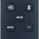 Replacement Remote Control Applicable for TCL Alto 6 2.0 Channel Home Theater Sound Bar TS6100-NA TS6100 TS6110 TS6110-NA TS3100 TS3100-NA