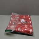 Christmas Candy Cane Tree Collar with LED Light Red Tree Skirt Blue Ring Base Cover for Christmas Trees Decoration Holiday Indoor Outdoor