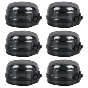 PartyKindom Stove Knob Safety Covers: 6pcs Press Gas Stove Knob Locks Child Proof Covers Gas Guards Protectors