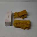 Throw Pillow Covers Mustard Yellow Set of 2 18x18 Inch Fall Pillow Covers, Soft Velvet Farmhouse Neutral Decorative Pillowcases for Couch Sofa Bed, Home Boho Decor, Modern Cushion Covers