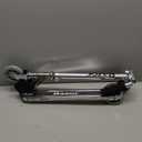 Razor AW Kick Scooter for Kids - Wheelie Bar, Lightweight, Foldable, Aluminum Frame, and Adjustable Handlebars (Clear/Black)