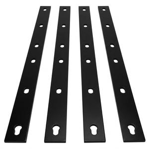 Flat Metal Plate Support for Tabletop , size 24x1.5 in
