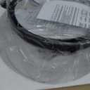 Darkaway Large Ceiling Light Fixtures 3-Ight Flush Mount Indoor Outdoor Ceiling Light with Seeded Glass Shade for Hallway Kitchen Bedroom Porch Living Room Dining Room Black Finish