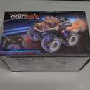 AUUGUU Remote Control Monster Trucks, 2.4GHz All Terrain RC Cars with Light Spray, Birthday Gift for Kids 3 4 5 6 7 8, Toddler Toys for Boys Girls 3+ Year Old