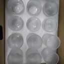 Vintage Glassware Drinking Glasses Set of 12 ,15 oz Hobnail Glass Cups,Embossed Clear Water Tumbler,for Beer,Cocktail,Whiskey,Juice and Various Mixed Drinks- 1 Cleaning Brush
