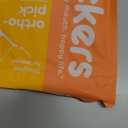 Plackers Orthopick Floss Picks, Unflavored, Designed for Braces, Fold-Out FlipPick, Tuffloss, Easy Storage with Sure-Zip Seal, 36 Count (4 Pack)