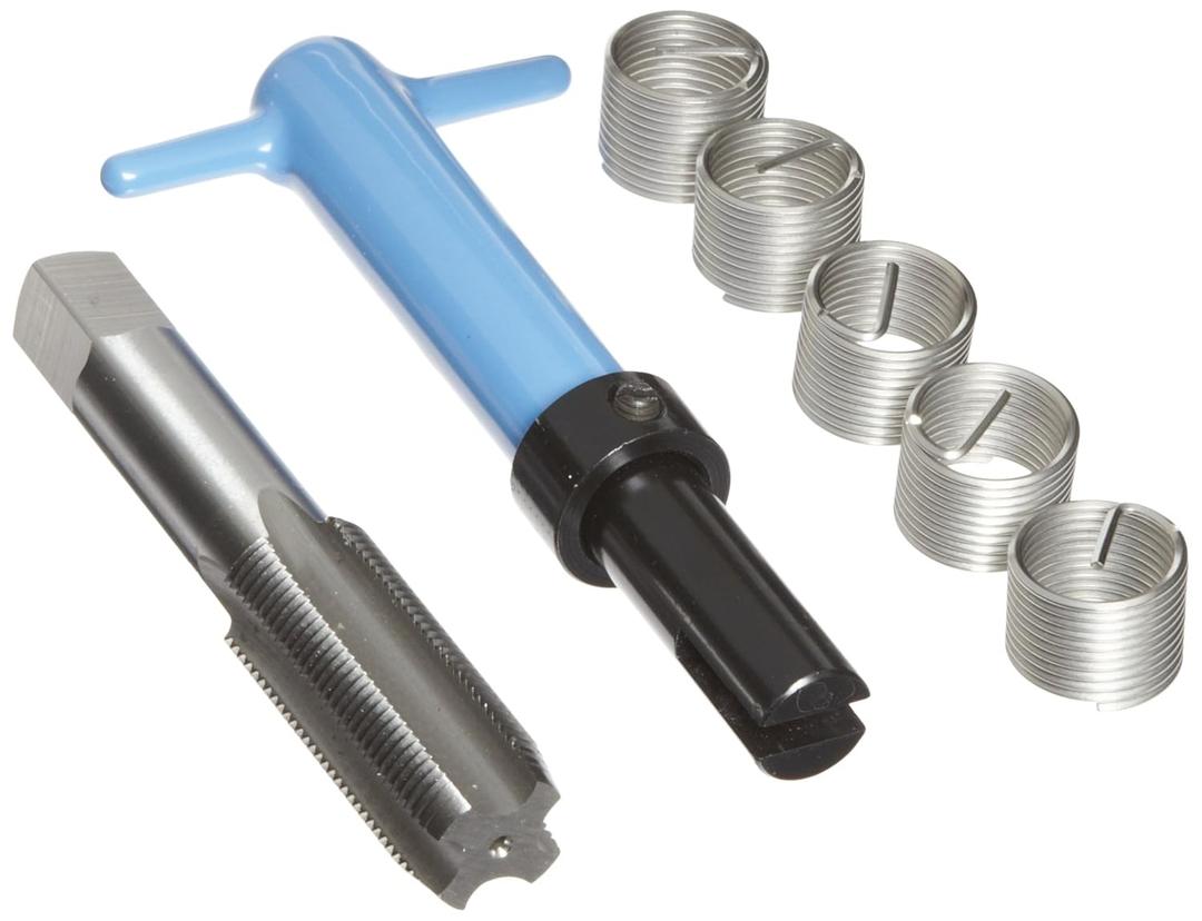 E-Z Lok EK31510 Helical Threaded Insert Kit, 304 Stainless Steel, 3/4"-16 Thread Size, 0.750" Installed Length (Pack of 5)
