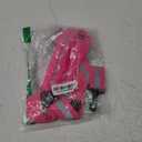 LED Reflective Belt Sash - 5 Lights Colors & 3 Light Modes High Visibility Night Safety Belt, Rechargeable Light Up Running Gear Adjustable Vest Straps for Runners Walkers Men Women (Pink)