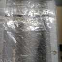 6 x 8FT Outdoor Clear Tarp Curtain Waterproof Wind-Proof 24 Mil Transparent Vinyl Tarp for Patio Pergola Garden Canopy Rainproof Anti-Tear PVC Thick Cover with Grommets