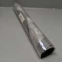 FRESHMINT Marble Bath Mat Soft Round Bathroom Mat Non-Slip Quick Dry Bath Rugs Thin Washable Shower Floor Mats with Super Water Absorbent Layer & Rubber Backing, 20"x32"