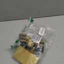 Sunshane 5 Pieces Christmas Stocking Holders Mantel Stocking Hanger Hooks Fireplace Mantle Metal Hang Bases for Xmas Party Decorations (Gold)