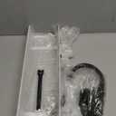 Under Desk Cable Management Tray, Wire Management Desk Cable Organizer Cable Management Box, Cord Organizer Storage for Office (1 Pack-White)