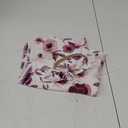Baby Swaddle Blanket Newborn Girl Swaddle and Headband Set Purple Flowers Floral Print Wrap Shower Gift