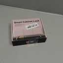 Anweller Smart Cabinet Lock, Hidden No Drill Adhesive Baby Proofing Child Proof Drawer Locks, Keyless RFID Bluetooth Cabinet Locks for Adults File Kitchen Cupboard Closet Liquor - White