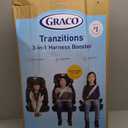 Graco Tranzitions 3-in-1 Harness Booster Car Seat, Forward Facing Car Seat, Highback, to Backless Booster, Proof, data of manufacture: 2026/03/16