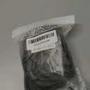 KETHBE Messy Bun Hair Piece Tousled Updo Hair Buns Extension Elastic Hair Band Hair Pieces Curly Hair Bun Scrunchie For Women (Black Mix Silver Gray)