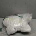 YRXRUS Star Pillows, White Star Shaped Pillow, Decorative Throw Pillow Gifts, Cute Plush Room Decor, Fluffy Faux Rabbit Fur 18"x18" Pillows for Living Bedroom