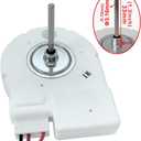 DC12V 4W Refrigerator Evaporator Fan Motor Replacement Parts for Vissani Fridge/Frigidaire/Magic Chef Refrigerator, Freezing Fan Motor Replaces for Midea Freezer BCD-330WTV 50240401000Q ZWF-02-4