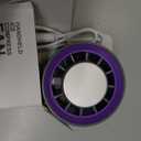 Handheld Portable Turbo Fan with Ice Cooler, Speed (1-199) Rechargeable Personal Fan[20000 RPM] Small Pocket Fans for Travel/Outdoor/Home/Office, Purple