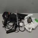 Candy Corded Stick Vacuum Cleaner, Powerful Suction Handheld Vacuum with One-Click Dust Disposal, 3-in-1 Use for Hard Floor, Ceramic Tile, 0.8 Liters Capacity, Easy Clean (Black)