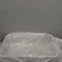 IKITCHEN Stainless Steel Cat Litter Box, Large Metal Litter Box for Cats, Never Absorbs Odors,Stain Free, Rustproof, Non Stick Smooth Surface 23.5" L x 15.5" W x 6" H