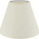Aspen Creative 32287A, Transitional Hardback Empire Shaped Spider Construction Lamp Shade in Beige, 14" wide (7" x 14" x 11")