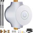 HBS24-12Z Faucet Control Smart Instant Hot Water Recirculating Pump System for Tanked, Tankless Water Heaters Super Energy Saving