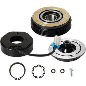 1805 AC Compressor Clutch Kit 10S20F FS784550SR Fits for 2000-2013 Silverado 1500 5.3L, for 2003-2009 Silverado 1500 6.0L Repair Replacement Assembly Aftermarket Replacement