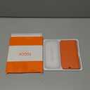 TUCCH Detachable Case Wallet for iPhone 17 Pro (6.3") 2025, Wrist Strap | 4 Card Slots RFID Blocking | Wireless Charging | Stand | 2-in-1 Magnetic | PU Leather | Shockproof Folio Cover | Orange