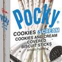 Glico Pocky Cookies And Cream Covered Biscuit Sticks, Artificially Flavored, 1.41 Ounces (Pack Of 20) Best By 02/19/27