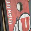 YouTheFan NCAA 2 x 3 Wood Cornhole Game with Logo Bags (Utah Utes)