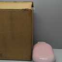 Enameled Cast Iron Sourdough Bread Oven, Dutch Oven, Loaf Cast Iron Bread Pan for Homemade Bread Baking, Meatloaf Pan with Lid, 5QT, Pink