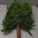 28" Artificial Cedar Topiary Ball Trees, 2 Pack Fake Plants with UV Resistant Evergreen Texture, Durable Ground Spikes Faux Shrubs Bushes Artificial Plants for Outdoor Indoor Front Porch Garden Decor