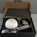 Tub Shower Faucet Set with Valve, 6-Inch Shower Head and Handle Set Brushed Nickel, Single-Handle Tub and Shower Trim Kit with Touch-Clean Rain Shower Head and Tub Spout