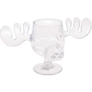 Spoontiques - National Lampoons Christmas Vacation Acrylic Moose Cup - Griswold Moose Mug - 4.5 - 6 Ounce,Clear