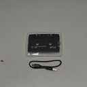 Elook Car Audio Receiver, Bluetooth Cassette Receiver Tape Aux Adapter Player with Bluetooth 5.0 (Black)