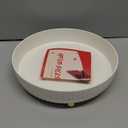 Bathroom Organizers and Storage,Rotating Makeup Organizer Tray for Perfume,Skincare,Cosmetics and Bathroom Storage,Lazy Susan Organizer,White