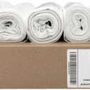 Ultrasac Heavy Duty 55 Gallon Clear Trash Bags - (Value 50 Pack) - 1.2 MIL equivalent Industrial Strength Plastic 37" x 54" for 50-55 Gal Cans -Fits Toter, Rubbermaid Brute, Carlislie Bronco etc.