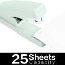 Deli Stapler, Desktop Staplers with 640 Staples, Office Stapler, 25 Sheet Capacity, Green