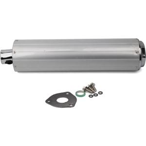 Minho Motorcycle Exhaust Muffler Silencer Pipe Fit for Chinese GY6 Scooter Mopeds Jonway 125CC 150CC