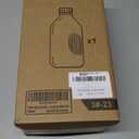 64 Oz Heavy Duty Glass Milk Bottle with Reusable Airtight Strong SCREW LID - 1/2 Gallon Water Bottles with Scale Lines - 2 Qt Glass Milk Jug Pitcher - Extra Gaskets & Handle!