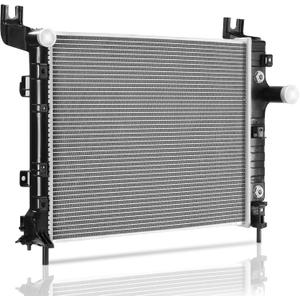 DWVO Complete Radiator Compatible with 2000-2004 Dodge Dakota, Compatible with 2000-2004 Durango 2.5L 3.9L 4.7L 5.2L 5.9 V6 V8 DWRD1016
